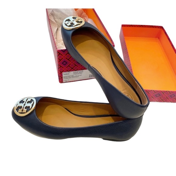 Tory Burch Shoes - TORY BURCH - Benton 2 Ballet Flat Tumbled Leather
